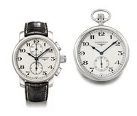 Orologio Longines Uomo Longines Graf Zeppelin Set in Acciaio L26794732 - L26794732